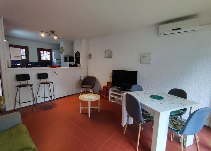 Climatise 4 Pers, Piscine, Tennis, Proche - Fr-1-776-45 公寓 滨海阿热莱斯